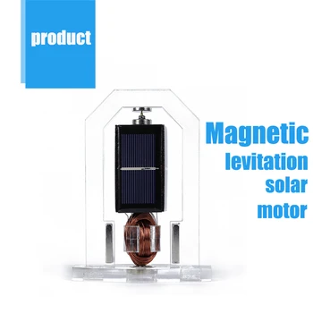 A Mágneses Levitáció Nagysebességű Napelemes Motor Mendocino Motor Függőleges Függőleges Solar Technológia, Játék, Ajándék