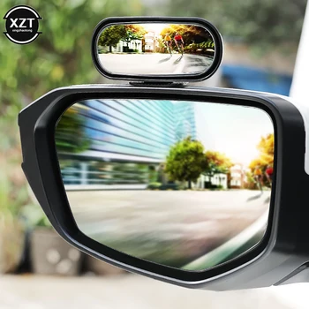 Autó Tükör 360 fokban Állítható, Széles Látószögű Oldalon a Hátsó Tükör holttér Snap módot, Parkoló Kiegészítő Visszapillantó Tükör