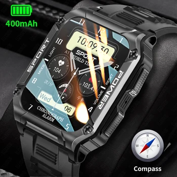 LIGE Smartwatch Férfiak 2023 Android, illetve IOS iPhone IP68 Vízálló Bluetooth Hívás Fitness Tracker Tevékenység Intelligens Karóra Férfiaknak Fekete