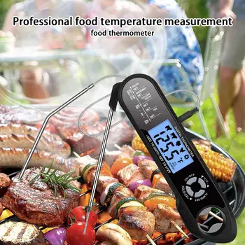 Élelmiszer Hőmérő Digitális Konyhai Hús BBQ Hőmérő Multifunkcionális Intelligens Vízálló Alarm Hőmérő