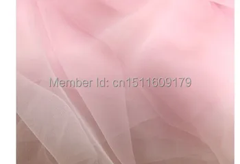 150cm szélesség 10meter világos rózsaszín, puha fény organza puszta szövet esküvői menyasszonyi dess, báli ruha,fátyol, Farok, kendő,hátteret,szoknya