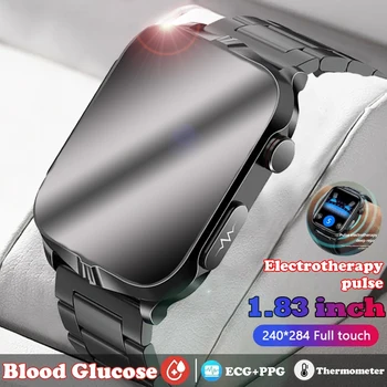 2023 Férfi Smartwatch EKG+PPG NFC IP68 Vízálló Magas Vérnyomás Hyperglykaemia Hyperlipidaemia Monitoring Női Smartwatch
