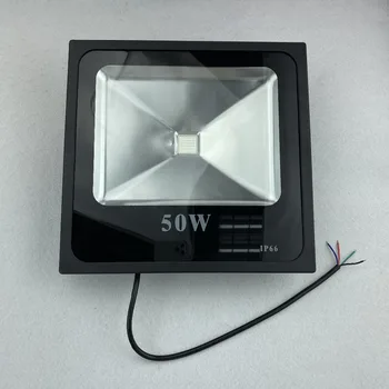 50W RGB LED-es árvíz fény;dc 24 vac bemeneti;4 vezeték PWM vezető belül