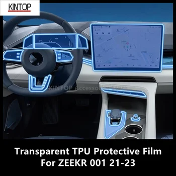 A ZEEKR 001 21-23 Autó Belső középkonzol Átlátszó TPU Védőfólia Anti-karcolás Javítás Film Tartozékok Refit