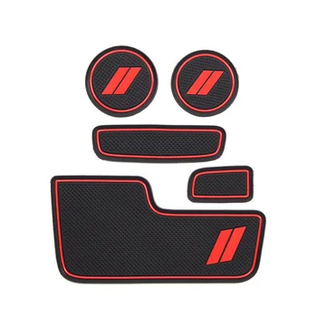 Anti-Slip Autó Kapu Nyílás Szőnyeg Dodge Durango 2014~2020 Ajtó Groove Pad Gumi Alátét Automatikus Belső Kiegészítők