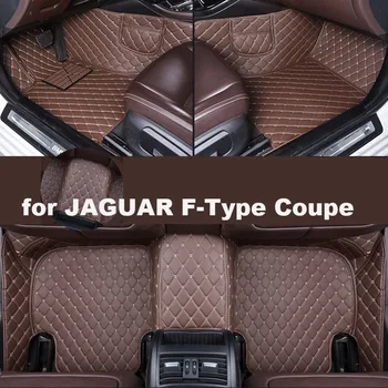 Autohome Autó Szőnyeg A JAGUAR F-Type Coupe 2013-2019 Év Továbbfejlesztett Változata Láb Coche Tartozékok Szőnyegek