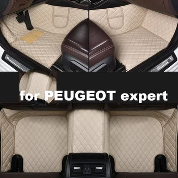 Autohome Autó Szőnyeg PEUGEOT Expert 2016-2019 Év Továbbfejlesztett Változata Láb Coche Tartozékok Szőnyegek