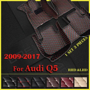 Autó Szőnyeg Audi Q5 2009 2010 2011 2012 2013 2014 2015 2016 2017 Egyéni Auto Lábát, Párna, Szőnyeg Fedél Belső Kiegészítők