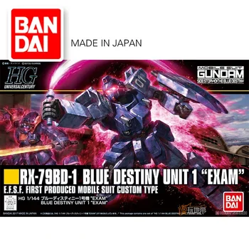 BANDAI Eredeti Gundam HG 1/144 Modell: BD-01 VIZSGA KÉK VÉGZET EGYSÉG 1 GUNDAM Mobil Megfeleljen A SZÁRMAZÁSI GTO