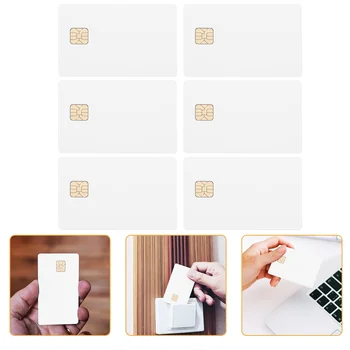 Chip Kapcsolatba IC Kártya Üres Intelligens Klón Kártyák PVC beléptető Rendszer, Üres Fehér