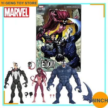 Eredeti Marvel Legendák Méreg Marvel Lázadás Kín 3-Pack Akció Ábra Venom-Ot 6 Hüvelyk Gyűjthető Modell Baba Játékok Gyerekeknek