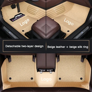 High-end Testreszabható teljes surround autó szőnyeg SKODA Kodiaq (7seat) autó belső autó tartozékok