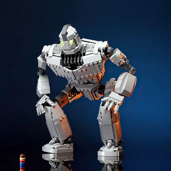 MOC Mechanikus Sorozat Vas Robot építőkövei Klasszikus Film Hatalmas Tégla Játék Játék Össze Modell a Gyermekek Karácsonyi Ajándék