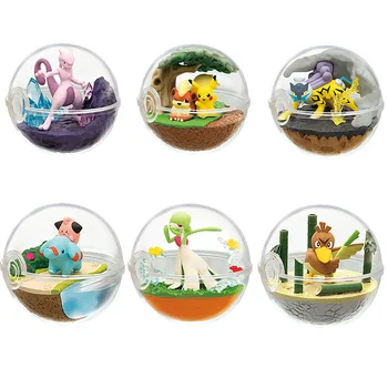 Poke Labdát akciófigurák Japán Rajzfilm Film Perifériás Játék Pikachu Kawaii Modell Dekoráció Pokemon Játékok Ajándékokat a Gyermekek számára
