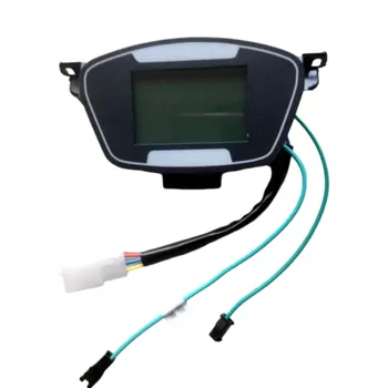 Sebességmérő tekerés közben fel is töltheted Kijelző Pozitív Elektróda Csere 48V-72V 6 Pin-Pozitív Elektróda Fekete Elektromos Kerékpár