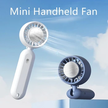 USB Újratölthető Mini Összecsukható Kézi Levegő Hűtő Ventilátor a Kültéri Utazási Hordozható, Vezeték nélküli, Jeges Borogatást Turbo-Elektromos Ventilátor