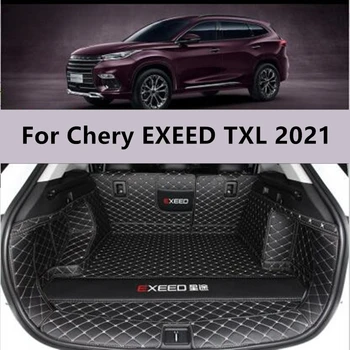 ÚJ Luxus Chery EXEED TXL 2021 Autó Tartozékok Törzs Védelme PU Bőr Szőnyeg Catpet Belső Borító Része Auto Stílus